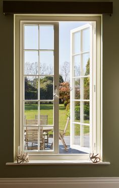 casement window black